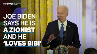 Joe Biden says he is a Zionist and he ‘loves Bibi’