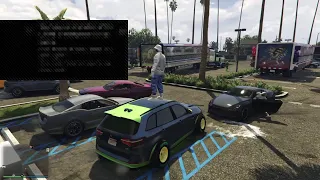 GTA V *Giving cars to friends*