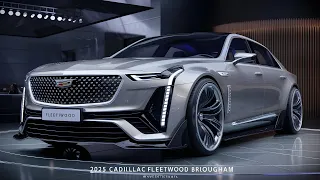 First Look - The All-New 2025 Cadillac Fleetwood Redefines Luxury"