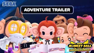 Super Monkey Ball Banana Rumble - Adventure Trailer