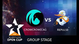 [Matches] Warface Open Cup: Season XV Pro League. CrowCrowd.AG vs Repulse!