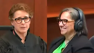 "She's a ROCKSTAR!" Judge Penney Azcarate thanking Judy, Court Stenographer. 👏💖🙂 Depp v. Heard Trial