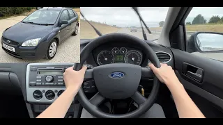 2005 Ford Focus 1.6L AUTO | POV TEST DRIVE + WALK AROUND