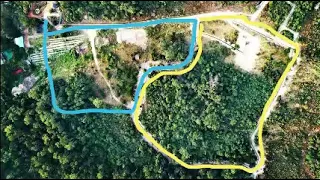 Drone Shot of Kaavan's upcoming home and jungle