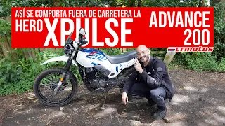 PROBANDO LA HERO XPULSE 200 ADVANCE en OFF-ROAD