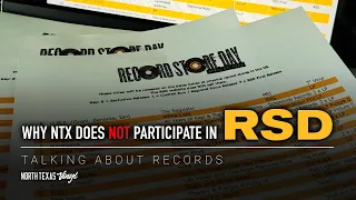 Why NTX Vinyl Does NOT Participate in Record Store Day | Talking About Records