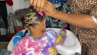 EASY Kids Christmas Hairstyle | Toddler Edition