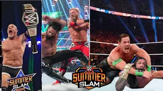 WWE Full Highlights And Result ! John Cena Win Universal Championship ! Big Surprise Summerslam