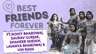 Mahabharat's Shaheer Sheikh,Rohit Bhardwaj,Vin Rana, Lavanya Bhardwaj & Saurav Gurjar are #BFFGoals