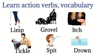 Useful Daily English vocabulary || Learn common action verbs #vocabulary #learnenglish