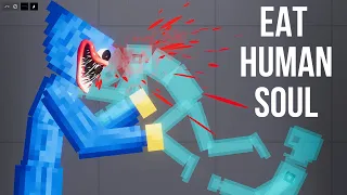 Huggy Wuggy eat Human Souls - People Playground 1.22.3