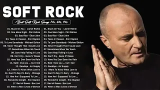 Phil Collins, Rod Stewart, Eric Clapton, Chicago, Air Supply - Soft Rock Hits 80s 90s Full Album