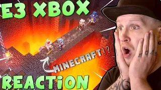 MINECRAFT DUNGEONS, PSO2 & MORE!! MY REACTION TO XBOX E3 2019!