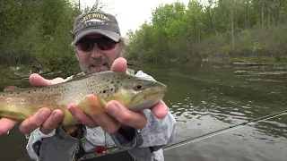 Spring Creek Fishing with Scuds