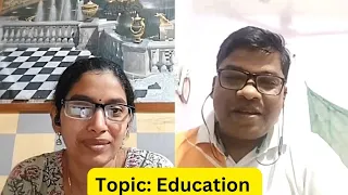 Interesting english conversation about education. English speaking practice.
