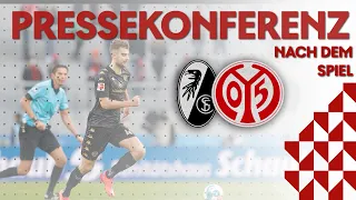 Die PK nach dem Unentschieden in Freiburg | #05ertv | Saison 2021/22