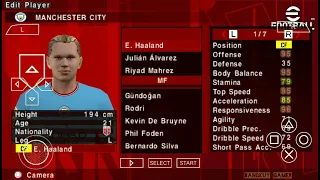 eFOOTBALL PES 23 PPSSPP Update Transfer & New Kits 23 Real Face Camera Ps5 Best Graphics HD