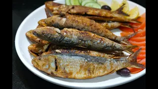 How to Cook Fresh Sardines - Fried Sardines - Fried Fish Recipe - Youtube