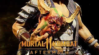 Mortal Kombat Aftermath  - All Sheeva Intros/Victory Poses