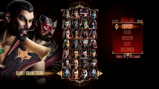 Mortal Kombat 9 - Expert Tag Ladder (Kano & Shang Tsung/3 Rounds/No Losses)