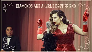 Diamonds Are a Girls Best Friend - Marilyn Monroe Jazz Cover (The Amanda Castro Band)