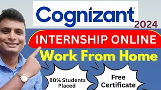 Cognizant Internship Online For Students And Freshers 2024 2025 Anyone Apply |Internship Certificate