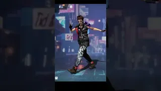 New emote in ff । free fire footsteps dance। free fire footsteps reels#ffbadshagaming  #shorts