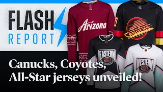 🌵⛸️⭐️ FLASH: Canucks, Coyotes, All-Star Jerseys Officially Unveiled!