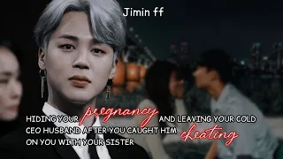 Hiding your pregnancy and leaving your cold CEO husband after you caught him cheating #jiminff