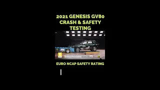 Genesis Gv80 - Crash Test - slow-mo🤩😍 - 5⭐⭐⭐⭐⭐ #shorts