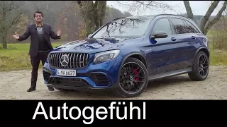 Mercedes GLC 63 AMG FULL REVIEW Mercedes-AMG GLC 63 S SUV - Autogefühl