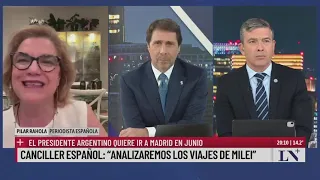 Periodista española repudia a Pedro Sánchez, pase entre Eduardo y Pablo. 2024