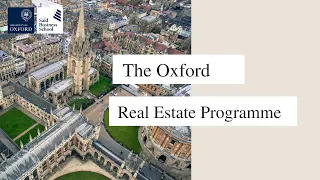 The Oxford Real Estate Programme