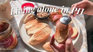 Living alone in the Philippines 🇵🇭 | Easy to make breakfast | home cafe | Coffee Shop  | Homebody