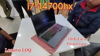 14th generation i7 laptop || Lenovo LOQ || 83DV007FIN  | 14th generation processor. #lenovo #gaming