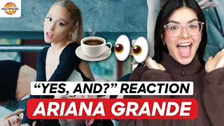 ARIANA GRANDE SENDS A MESSAGE TO HATERS 🔥 Reacting to 'Yes, and?" Music Video