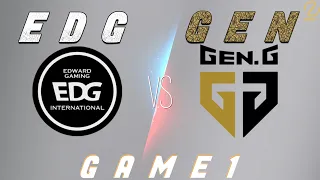 01 edg gen League of Legends