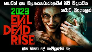 Evil dead rise 2023 explain in Sinhala | Evil dead rise Sinhala review | evil dead rise Sinhala sub