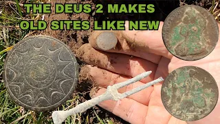 THE DEUS 2 MAKES OLD SITES LIKE NEW POUNDED OR NOT AN AMAZING DAY DIGGING 1700's COLONIAL RELICS