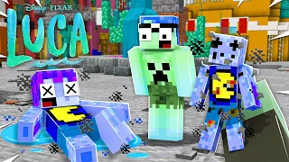 usei um BONECO de VOODOO no LUCA no Minecraft! 👦🐟