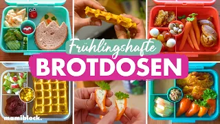 5 schnelle Brotdosen im Frühling 🌷☀️ | Snacks & einfache Ideen 🥕| mamiblock