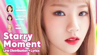 WJSN - Starry Moment (설레는 밤) (Line Distribution + Lyrics Karaoke) PATREON REQUESTED