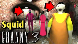 Squid Granny 3 Train Escape Full Gameplay | Squid Granny 3 Mod