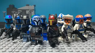 Betrayal on Mandalore Part 2 - Lego Star Wars the Clone Wars (Stop Motion)