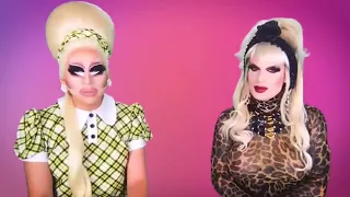 trixie and katya explaining why drag queens tongue pop