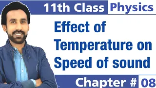 Effect of Pressure, Density and Temperature on Speed of Sound || 11th Class Physics - Chapter 8