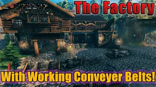 Valheim - The Factory (with working conveyor belts!)