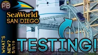 Journey to Atlantis TESTING! | What's New at SeaWorld San Diego This Week? 5/9/19