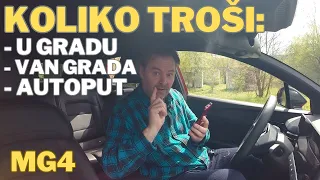 Koliko ovaj električni automobil zaista troši testirali smo na cesti u raznim uvjetima - MG4 Luxury