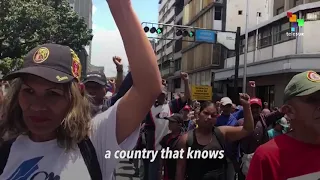 Civil Militias Display Loyalty To Maduro's Government